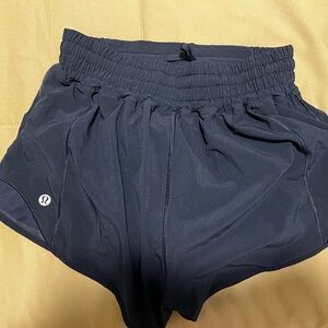 lululemon athletica Women's Navy Athletic Shorts
